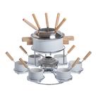 Aparelho Fondue Carne Cerâmica 21 peças 900ml -Fracalanza