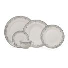 Aparelho Jantar e Chá 30 Peças Porcelana Schmidt - Dec. Saint Germain Izabel 2339