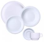 Aparelho Jogo de Jantar Cha Porcelana 20 Peças Iguaçu Germer