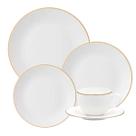 Aparelho Jogo De Jantar Porcelana Completo 24 Peças Borda Dourada Legacy Gold