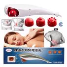 Aparelho Massageador Portátil Com Infra-Vermelho Eletrico 110V, 0732