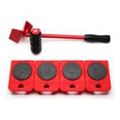 Aparelho Movedor Móveis Materiais Pesados Kit 5 Peças Slider Aparelho Movedor Móveis Materiais Pesados Kit 5 Peças Slider