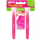 Aparelho para Depilação Feminina Prestobarba Ultragrip com 2 Unidades Gillette