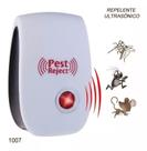 Aparelho Pest Reject Espanta Insetos Voadores e Rasteiros Repelente Ultrassônico Bivolt de Parede
