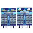 Aparelho Prestobarba Gillete Ultra Grip 2 Masculino - 2 cartelas com 24 unidades cada