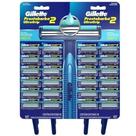 Aparelho Prestobarba Gillete Ultra Grip 2 Masculino - cartela com 24 unidades