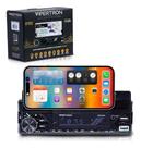 Aparelho rádio MP3/FM com suporte para celular Vipertron
