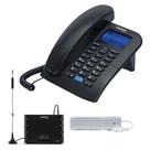 Aparelho Telefone Fixo Bina e Viva Voz Para Chip Celular 3G