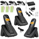 Aparelho Telefone para Chip Celular GSM 3G 2 ramal Adicional