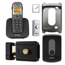 Aparelho Telefone sem fio Bina Interfone Controle de Acesso