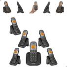 Aparelho Telefone Sem Fio Intelbras TS 5120 5 Ramais TS 5121 Digital com Bina e Viva Voz