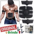 Aparelho Tonificador Muscular Ems Perna Braço Abdominal Smart Fitness Elétrico Six Pad Estimulador + Pilhas Completo Aparelho Tonificador Muscular Ems Perna Braço Abdominal Smart Fitness Elétrico Six Pad Estimulador + Pilhas Completo