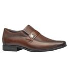 apato Social Pegada Masculino em Couro Pinhão 126504-02