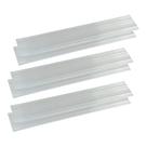 Apertadores de barra quadrada sólida de alumínio 6061 3 mm x 5 cm x 30 cm (6 unidades)