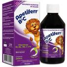 Apetiferr Vitaminas B1 B2 B6 C Ferro 240ml sabor Uva - Arte nativa