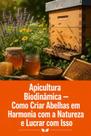 Apicultura Biodinâmica Como Criar Abelhas em Harmonia com a Natureza e Lucrar com Isso