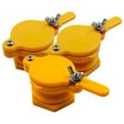 Apicultura kit 3 Torneiras Corte Rápido Plástico Envase Mel