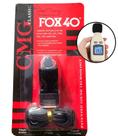 Apito Fox 40 Classic Oficial com Bocal de Silicone e Cordão Embalagem Lacrada