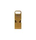 Apito Premium Fox 40 Titan Dual Tone de Titânio Dourado