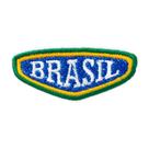 Aplicação Termocolante Tag Brasil 6,6 x 2,9cm - 6 unidades