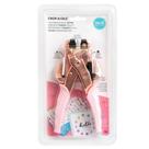 Aplicador de Ilhós Crop-A-Dile We R - Ouro Rose e Pink