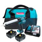 Aplicador De Silicone 2 Baterias 18v 5ah Dcg180 Makita Bolsa