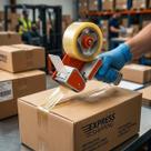 Aplicador Fita Adesiva Manual Fechador Caixas Selador 50mm Suporte Plástico Metal Lâmina Retrátil Empacotamento Profissional Estoque Logística Mudança Aplicador Fita Adesiva Manual Fechador Caixas Selador 50mm Suporte Plástico Metal Lâmina Retrátil Empacotamento Profissional Estoque Logística Mudança