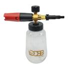 Aplicador Snow Foam Canhão Espuma Profissional Transparente 1L Compatível com Karcher Compacta Portatil Pratica