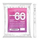 Aplicadores de creme vaginal descartáveis Seroflora (pacote com 60)
