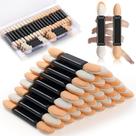 Aplicadores de sombra MORGLES Double Head 50 unidades com recipiente