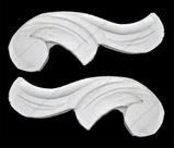 Aplique Arabesco Médio 2 R0168 8,5x3 Resina