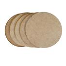 Aplique Bolacha MDF 12cm - 5 Unidades - Peças Decorativas para Personalização e Artesanato Aplique Bolacha MDF 12cm - 5 Unidades - Peças Decorativas para Personalização e Artesanato