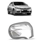 Aplique Capa de Retrovisor Civic 2007 a 2011 Cromado LD