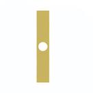 Aplique Capa Tanque 165x1060mm Arla Dourado