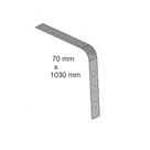 Aplique Cinta Tanque 70x1030 Para Man - Espelhado Aplique Cinta Tanque 70x1030 Para Man - Espelhado