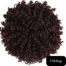 Aplique Coque Afro Puff Cacheado Orgânico 30Cm 120Gr - Produto Original