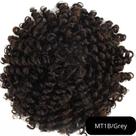 Aplique Coque Afro Puff Cacheado Orgânico 30Cm 120Gr - Produto Original