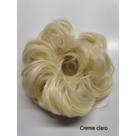 Aplique Coque de cabelo elastico sem brilho organico