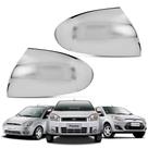 Aplique Cromado Capa Retrovisor Ford Ka 2008 à 2011 Fiesta 2002 à 2010 Par