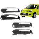 Aplique Cromado da Maçaneta Fiat Novo Uno 4 Portas