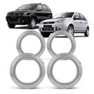 Aplique Cromado Difusor de Ar Fiesta/Ecosport 2007 a 2010