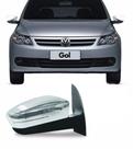 Aplique Cromado Do Retrovisor Gol G5 Lado Esquerdo