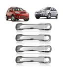 Aplique cromado macaneta ecosport/fiesta - 4 portas - SHEKPARTS