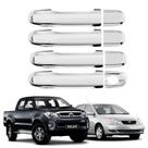 Aplique cromado macaneta hilux 05/... corolla 02/... - 4 portas Aplique cromado macaneta hilux 05/... corolla 02/... - 4 portas