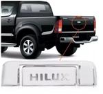 Aplique Cromado Maçaneta Tampa Traseira Hilux 2005 A 2015