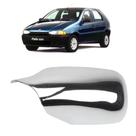 Aplique Cromado Retrovisor Esquerda Palio 1996 até 2000 Uno 2001 até 2005