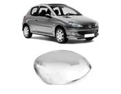 Aplique Cromado Retrovisor Peugeot 206/207 Citroen C3 03/11 XSara03/12 Lado Direito