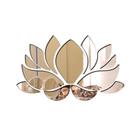 Aplique de Espelho Decorativo Acrílico Flor Lotus 34x57cm 38209