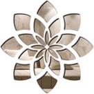 Aplique de Espelho Decorativo Acrílico Mandala 70x70cm 38197