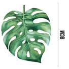 Aplique de MDF e Papel - Folha Costela de Adão APM8 - 1085